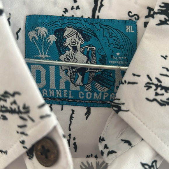 Dixxon Flannel Company The Haoleboy short sleeve Hawaiian shirt Men's Sz XL - Picture 4 of 8